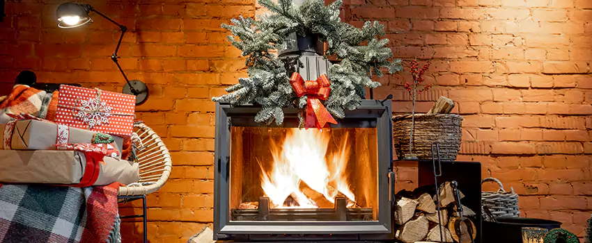 Travis Industries Linear Gas Fireplace Installation in Fairview Park, Ohio